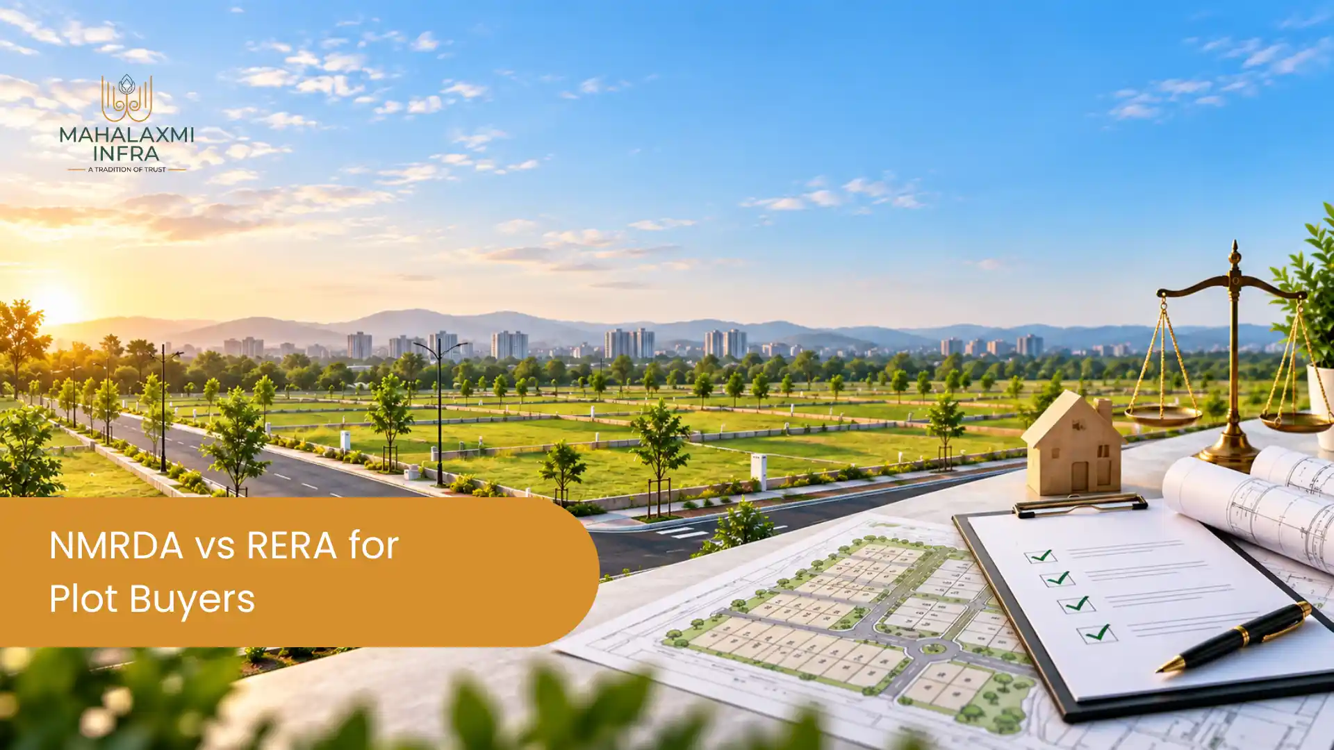 NMRDA Approval vs MahaRERA Registration What Plot Buyers in Nagpur Need to Know